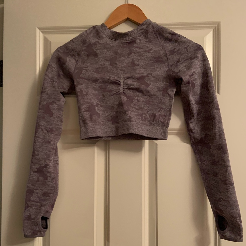 Gymshark Cropped Longsleeve Top